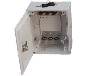 DATACOM Rozvodný box 30 párů se zámkem / Rozvodná krabice / 170x180x73 mm / 3x držák svorkovnice