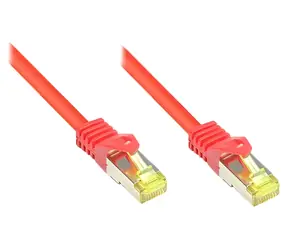 Good Connections Cat.7 S/FTP 1,5m červená / Patch kabel / RJ-45 / 600 MHz