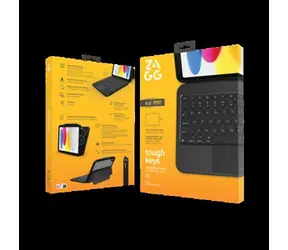 ER Tough Keys UK černá / Klávesnice / Apple iPad 10.9" (10. gen.) / Bluetooth / podsvícená