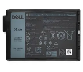 DELL Baterie interní 51Wh černá / Baterie pro notebook / Li-Ion / 4254 mAh