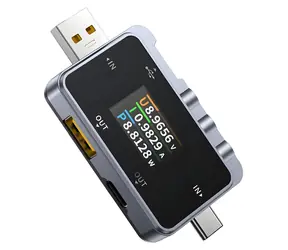 FNIRSI FNAC-28 / USB tester / USB-C a USB-A / QC / PD / OLED displej