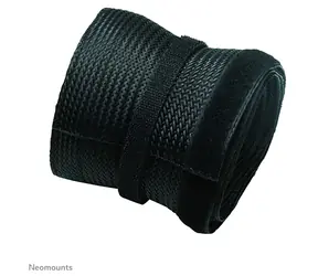 Neomounts Ochranná hadice na kabely 2m černá / Ochranná hadice na kabely / Plast / pro až 10 kabelů