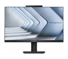 ASUS ExpertCenter E5 AiO 24 černá / AiO počítač / 23,8" FHD / Intel Core 3 100U / 8GB / 512GB SSD / DVD / W11P EDU