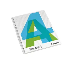 Esselte Blok kroužkový A4 / Blok / linkovaný / 70 listů / 70 g/m2