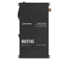 Teltonika RUT145 / Router industriální / RS485 / LAN & Wi-Fi 802.11n / DIN lišta