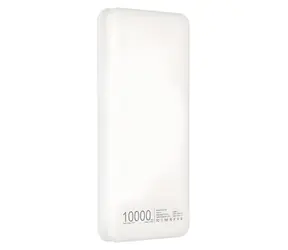 Extralink EPB-078W bílá / Powerbanka / 10 000 mAh / USB-C / 2x výstup 10W
