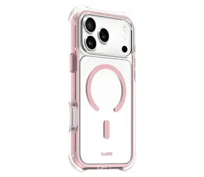 LAUT AERO PROTECT Lace Pink / Ochranný kryt / Apple iPhone 17 Pro Max / MagSafe / odolnost 6,4 m