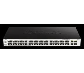 D-Link DGS-1210-52 / Switch / 48x GbE RJ-45 / 4x SFP / L2/L3 Smart+