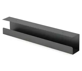 Digitus DA-90448 černý / Kabelový organizér pod stůl / 60x7,6x11,4 cm / ocel