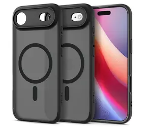 Spigen Ultra Hybrid MagSafe frost black / Ochranný kryt / Apple iPhone 17 Air / TPU+PC