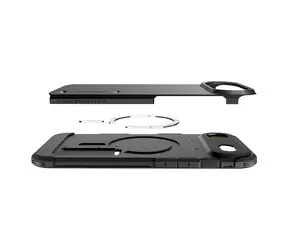 Spigen Tough Armor T MagSafe iPhone Air černá / Ochranný kryt / TPU + polykarbonát / MIL-STD 810G / MagSafe