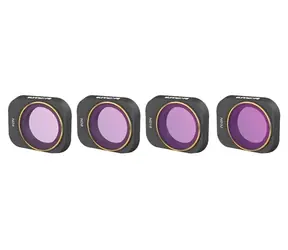 SUNNYLIFE Sada ND filtrů 4/8/16/32 / ND filtry pro dron / pro DJI Mini 3 Pro / MM3-FI417