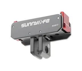 Sunnylife AD017 černá / Magnetický adaptér / 180° / DJI Osmo Nano, 360, Action / 1/4" závit