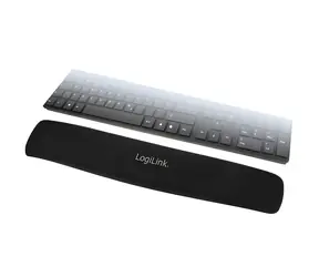LogiLink ID0044 černá / Podpěrka pod zápěstí / gel / Lycra