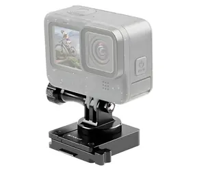 Puluz PU935B / Držák na helmu / pro akční kamery GoPro, DJI, Insta360 / hliníková slitina