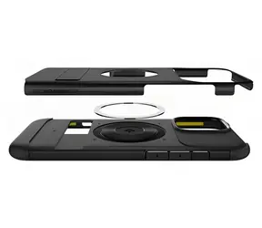 Spigen Slim Armor Mag MagSafe iPhone 16 Pro Max černá / Ochranný kryt / Štíhlý design / MagSafe