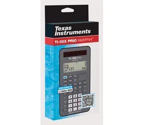 Texas Instruments TI-30X Prio MathPrint / Kalkulačka / MathPrint displej / Solární a bateriové napájení