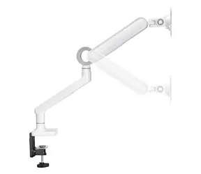 Equip 650185 bílá / Stolní držák monitoru / 17-35" / VESA 75/100 / 10,5 kg / 360°