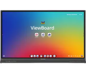 75" ViewSonic IFP7553 černá / Interaktivní dotykový displej / 4K UHD / Android 14 / 8GB / 128GB / Wi-Fi