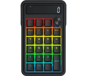 Redragon Cove K733-RGB-WL černá / Bezdrátová herní klávesnice / mechanická / Redragon RPC / RGB
