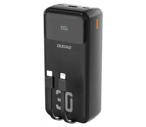 Dudao K15MAX černá / Powerbanka / 30 000 mAh / PD 22,5W