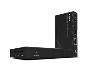 Lindy HDMI & IR extender po Cat6 s PoC / HDMI extender / 4K UHD 30 Hz / 70 m / HDBaseT