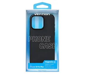 Vention KUFB0-40 černá / Silikonový kryt / iPhone 15 Pro Max / MagSafe