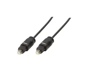 LogiLink Optický audio kabel Toslink černá / Optický audio kabel / Toslink - Toslink / 10 m