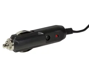 LogiLink CP0111 černá / Prodlužovací kabel do autozapalovače / 12V / 2 m / pojistka 8A
