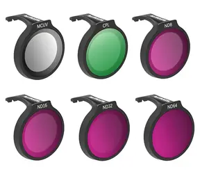 Sunnylife NE-FI877 / Sada filtrů pro DJI Neo / MCUV, CPL, ND8, ND16, ND32, ND64 / 6 ks