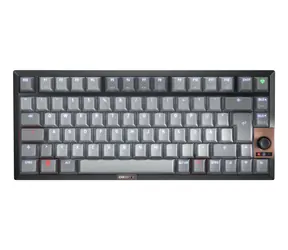 Cherry KW300 MX černá / Klávesnice / Mechanická Cherry MX Brown / USB + Bluetooth 5.2 / 75% TKL / Podsvícení LED