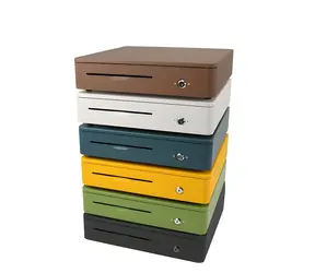 Olympia M405 Color černá / Pokladní zásuvka / 8+4 přihrádky / RJ11/RJ12 / 12-24V