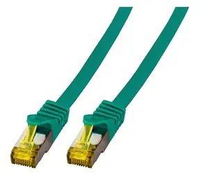 EFB Cat6A/Cat7 S/FTP zelený / Patch kabel / 2 m / RJ-45 / LSZH