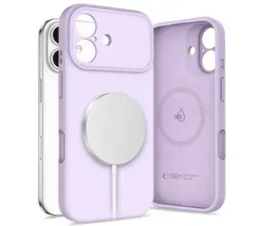 Tech-Protect Silicone Magsafe Mauve / Kryt / Apple iPhone 17 / MagSafe / Silikon