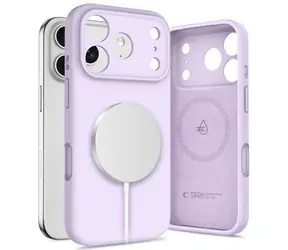 Tech-Protect Silicone MagSafe iPhone 17 Pro Max fialová / Pouzdro / Silikonové / MagSafe