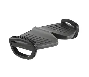 LogiLink Podpěra nohou černá / Podpěra nohou / nosnost 10 kg / protiskluzová podložka / 502x277x135 mm