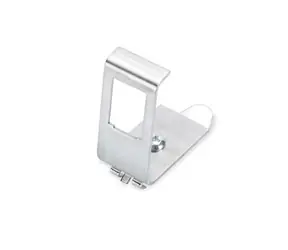 Digitus Adaptér na DIN lištu pro 1x Keystone modul / Adaptér na DIN lištu / stříbrná / kov