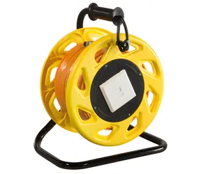 LogiLink kabelový buben Cat6A 60 m oranžová / Kabelový buben / S/FTP / RJ-45 / 550 MHz / PoE+