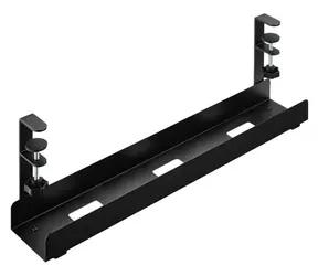 Icy Box IB-EWA101B-CM černá / Kabelový žlab / kov / 695 x 130 x 65 mm / bez vrtání