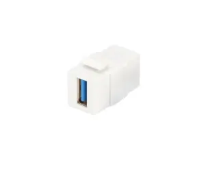 Digitus Keystone modul USB 3.0 A-A bílá / Redukce / samice/samice