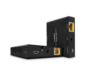 Lindy HDMI Cat.6 Extender 50 m / Extender videosignálu / HDMI 2.0 / 4K 60Hz / PoC / IR / Loop Out