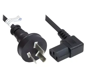 Good Connections černá / Napájecí kabel / Typ I (CN) - C13 / 1,8 m / 10 A