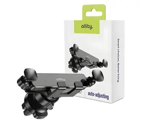 Allity ACH-100 černá / Držák do auta / do ventilační mřížky / gravitační uchycení / otočný 360°