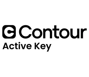 CONTOUR ACTIVE KEY AK-C8100 bílá / Zdravotnická klávesnice / US layout / drátová / 105 kláves / membránová