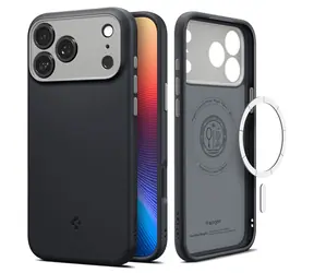Spigen Nano Pop Mag black sesame / Zadní kryt / MagSafe / Apple iPhone 17 Pro