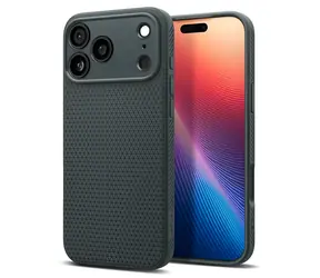 Spigen Liquid Air abyss green / Kryt / Apple iPhone 17 Pro / TPU, Air Cushion