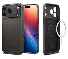 Spigen Thin Fit MagSafe gunmetal / Ochranný kryt / Apple iPhone 17 Pro / MagSafe / polykarbonát
