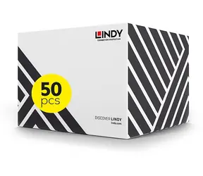 Lindy Cat6 S/FTP šedá / Patch kabel / RJ-45 / 5 m / balení 50 ks