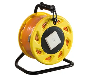 LogiLink kabelová cívka Cat7A S/FTP 90m oranžová / Kabelová cívka / RJ45 / 1200 MHz / PoE+ / LSZH