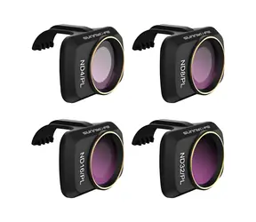 Sunnylife MM-FI9255 / Sada ND-PL filtrů / pro DJI Mini 2, Mini 2 SE / ND4, ND8, ND16, ND32